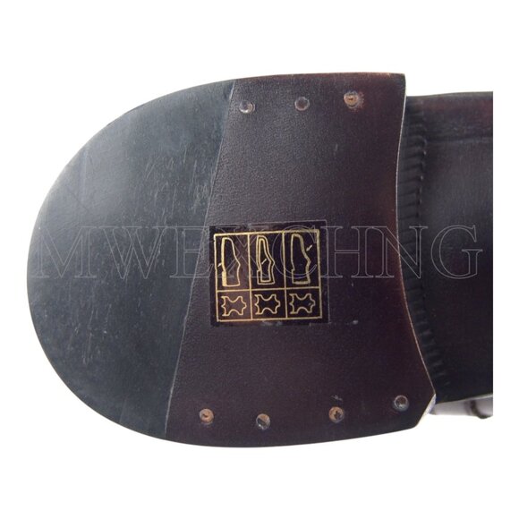 ZENOBI GOODYEAR WELT MOC TOE OXFORDS ITALIAN MENS DRESS SHOES NEW - Picture 3 of 11